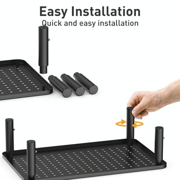 Lenovo Thinkpad Laptop Stand with Phone Holder - Elevated Monitor Stand - Image 6
