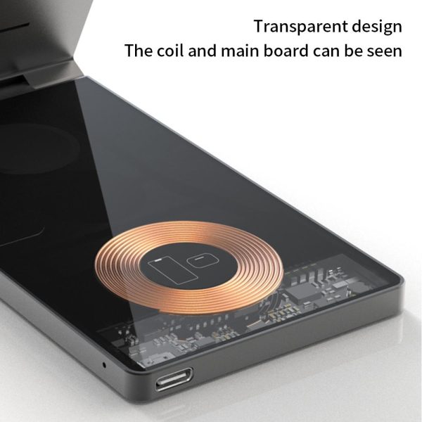 15W Foldable Magnetic Wireless Charger - Image 7