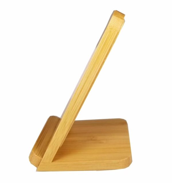 Wireless Bamboo Charger For Qi Phones - Image 4