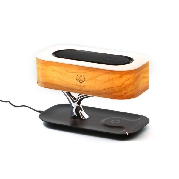 Bluetooth Speaker Desk Lamp With Wireless Charging Au Plug - Image 2