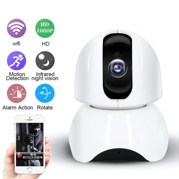 Hd Rotatable P2P Network Video Camera - Smart - Image 4