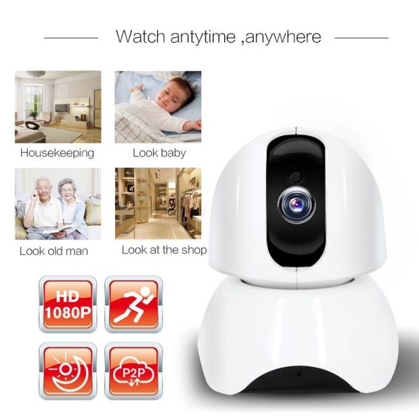 Hd Rotatable P2P Network Video Camera - Smart - Image 5