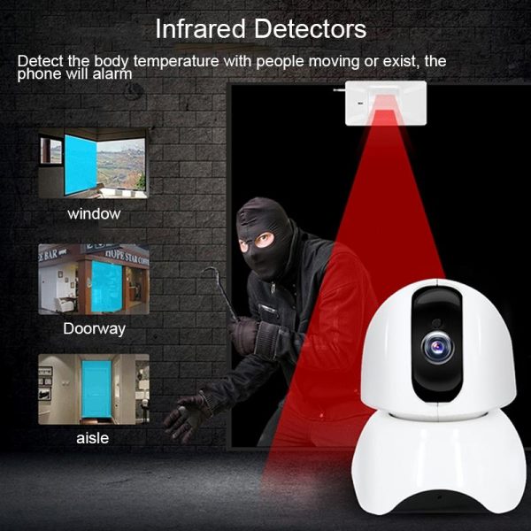 Hd Rotatable P2P Network Video Camera - Smart - Image 12