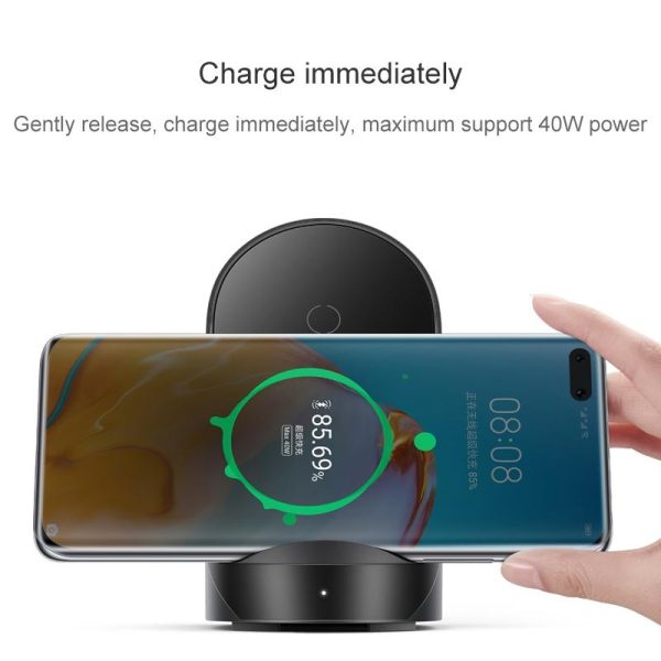 40W Qi Wireless Charger Stand - Image 8