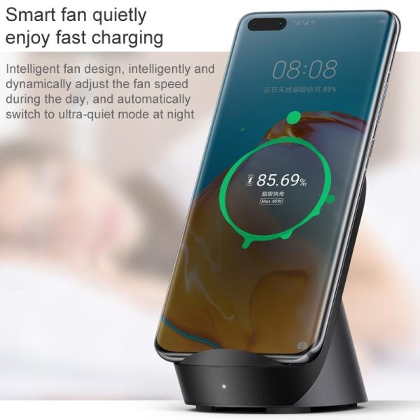 40W Qi Wireless Charger Stand - Image 11