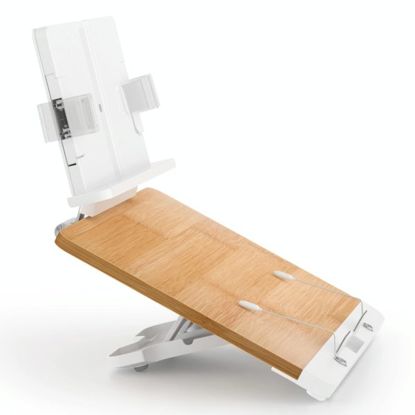 Adjustable Desktop Book Stand with Multi-angle Clip - Foldable Tablet Holder - Image 3
