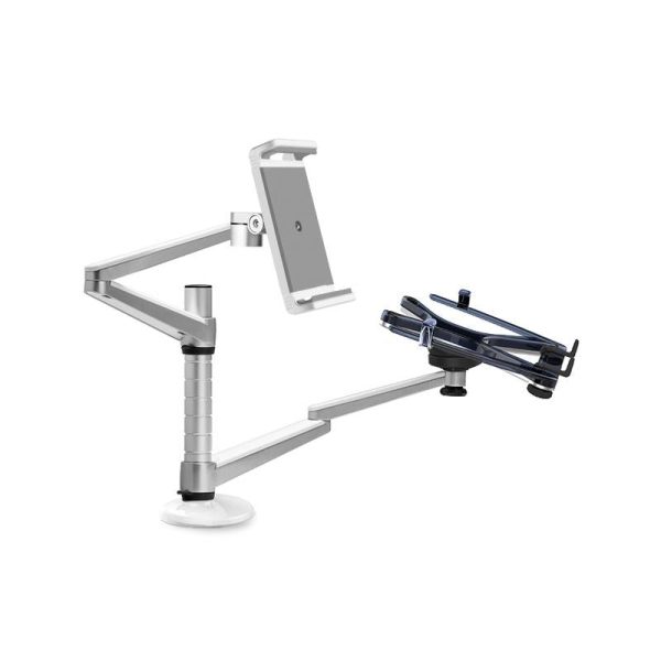 Versatile Rotating Stand for 10-16 Laptops and 4.7-12.9 Tablets - Adjustable Height - Image 3