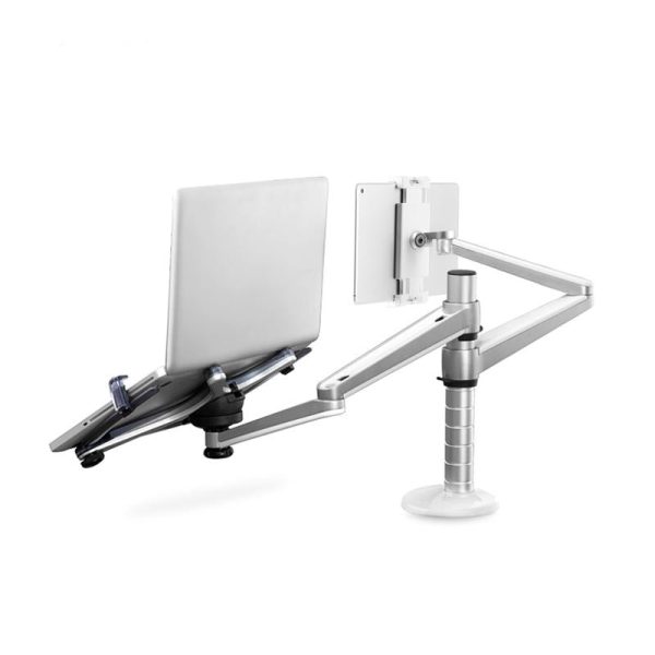 Versatile Rotating Stand for 10-16 Laptops and 4.7-12.9 Tablets - Adjustable Height - Image 4