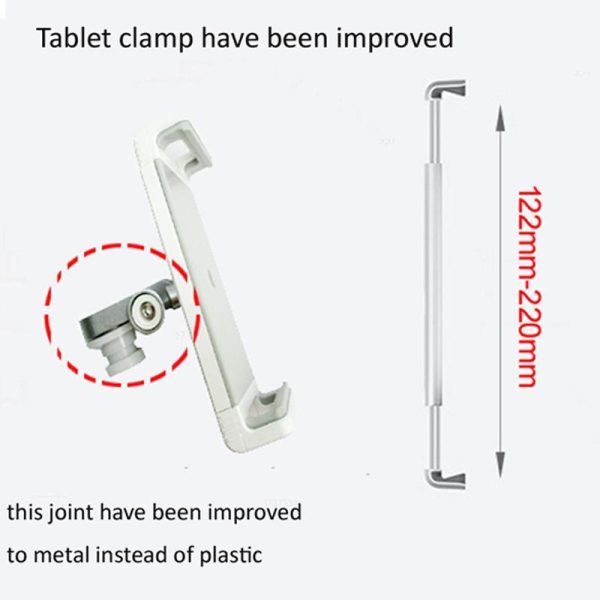Versatile Rotating Stand for 10-16 Laptops and 4.7-12.9 Tablets - Adjustable Height - Image 5