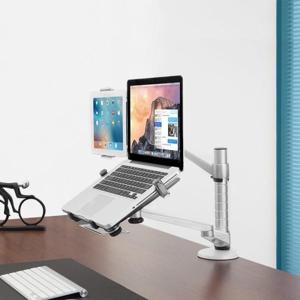 Versatile Rotating Stand for 10-16 Laptops and 4.7-12.9 Tablets - Adjustable Height - Image 7