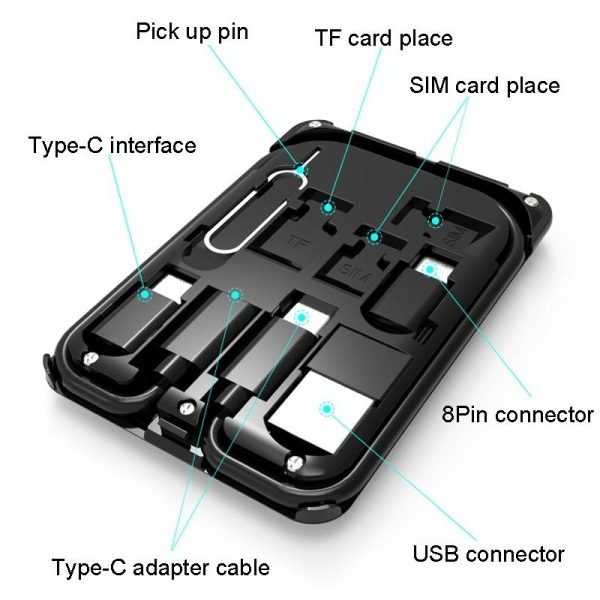 15W Wireless Charger With Data Cable Organizer And Folding Stand - Image 5