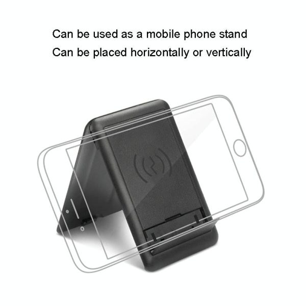 15W Wireless Charger With Data Cable Organizer And Folding Stand - Image 6