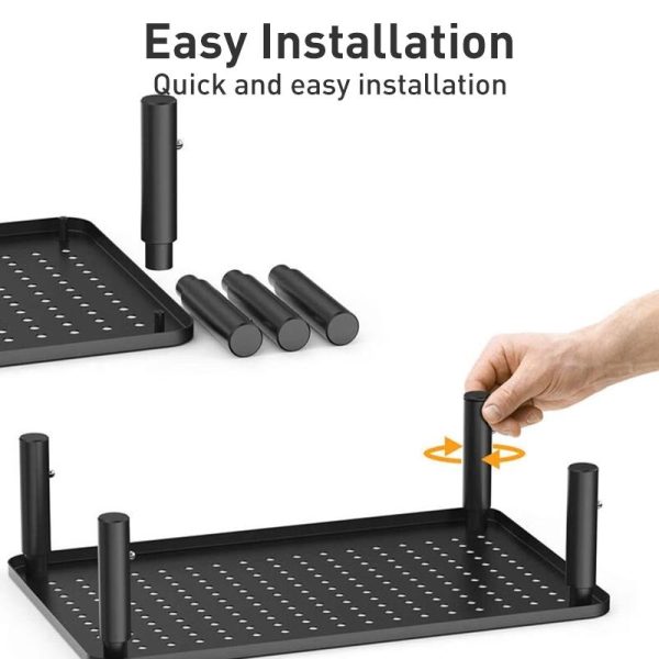 Lenovo Thinkpad Laptop Stand with Phone Holder & Storage Basket - Image 6