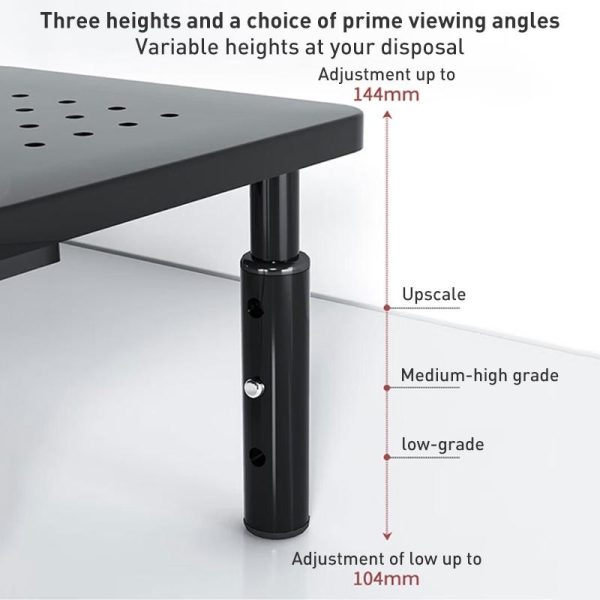 Lenovo Thinkpad Laptop Stand with Phone Holder & Storage Basket - Image 7