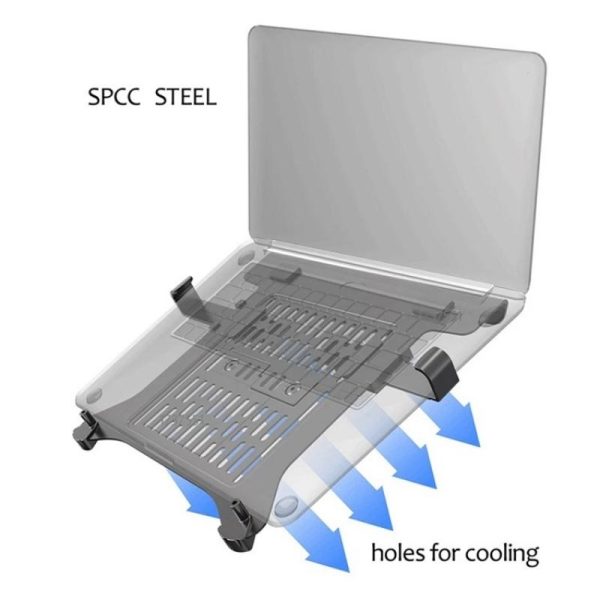Universal Laptop Mount for Vesa 100x100mm - Fits 10-17 Inch Notebooks - Image 3