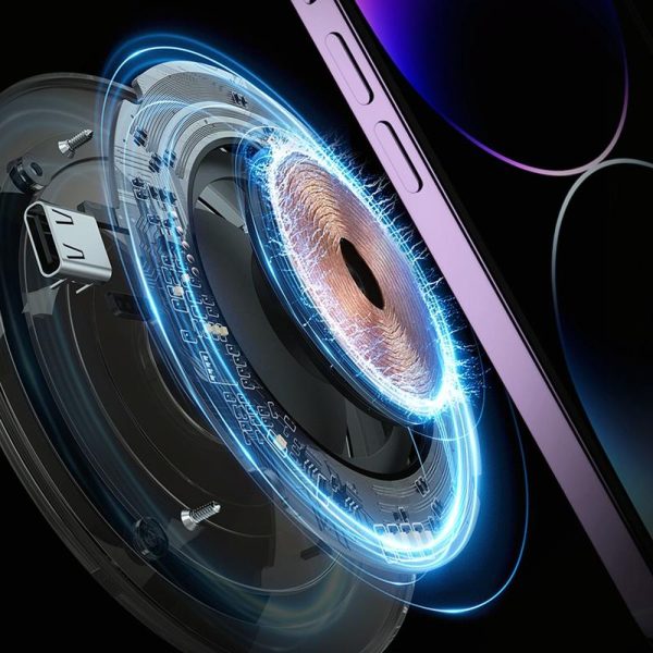 15W Desktop Wireless Charger Sleek Design - Image 6