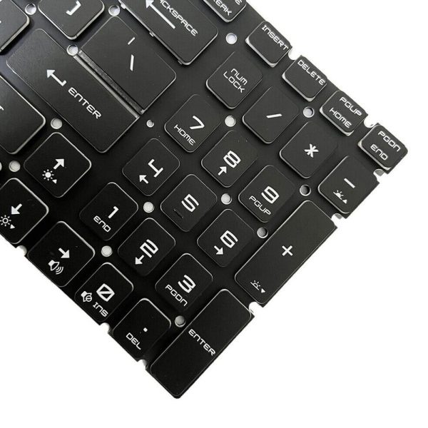 Backlit Laptop Keyboard for Msi Steel Series - us Version - Image 6