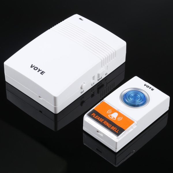 38 Melody Wireless Doorbell - White - Image 3