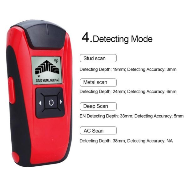 Multifunctional Metal Wall Detector with Cable Wire Reinforcement - Image 8