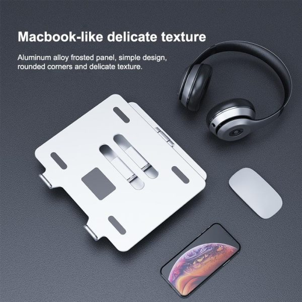 Adjustable Aluminum Laptop Stand - Multi-functional & Foldable - Image 7