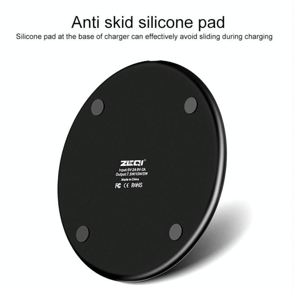 10W Non Slip Smart Cooling Wireless Charger - Image 4