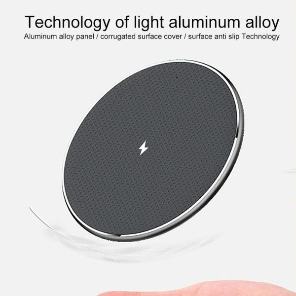 10W Non Slip Smart Cooling Wireless Charger - Image 5