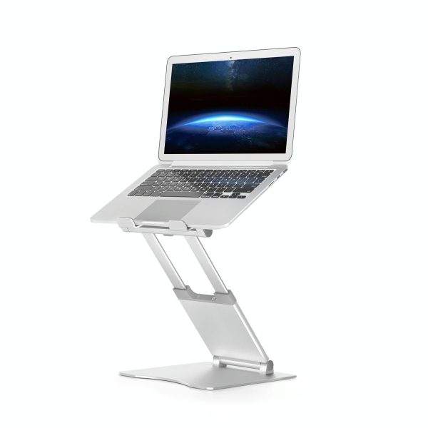 Foldable Aluminum Laptop Stand - Adjustable Height - Image 2