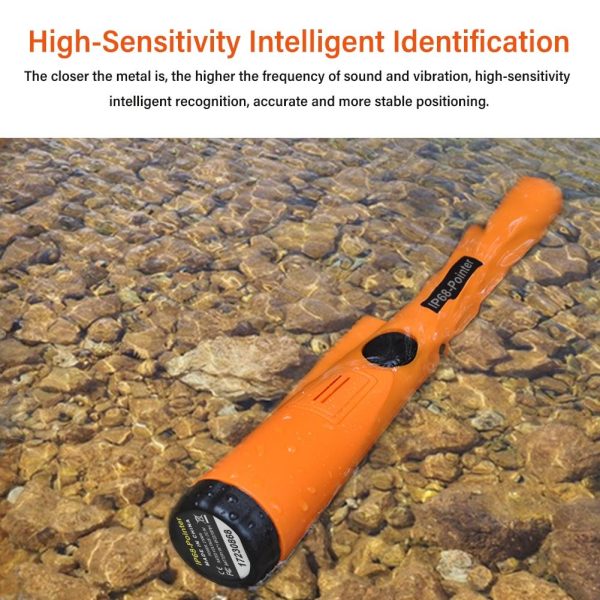 Waterproof Handheld Metal Detector with Positioning Stick - Ip68 - Image 7