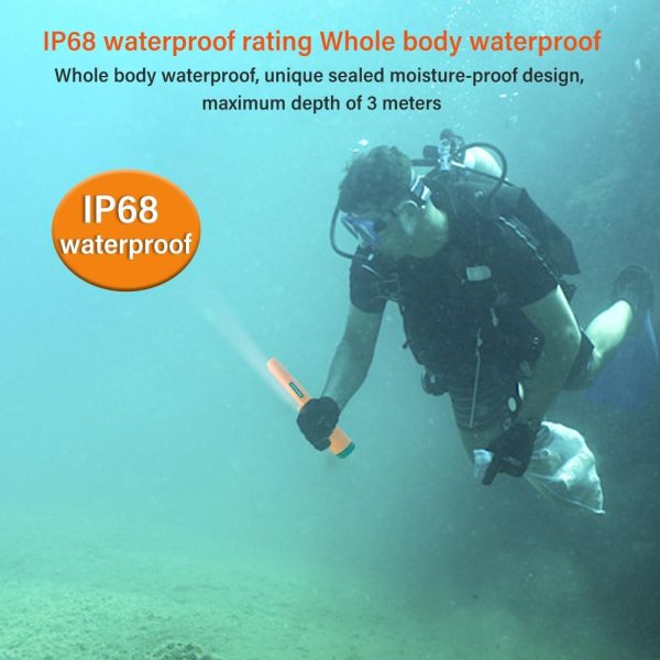 Waterproof Handheld Metal Detector with Positioning Stick - Ip68 - Image 9