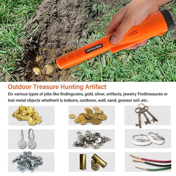 Waterproof Handheld Metal Detector with Positioning Stick - Ip68 - Image 10