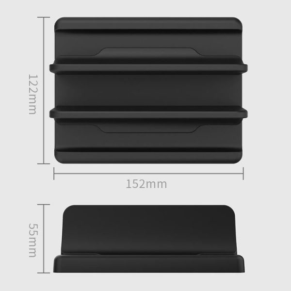 Vaydeer Vertical Notebook Stand - Desktop Storage Shelf - Image 4