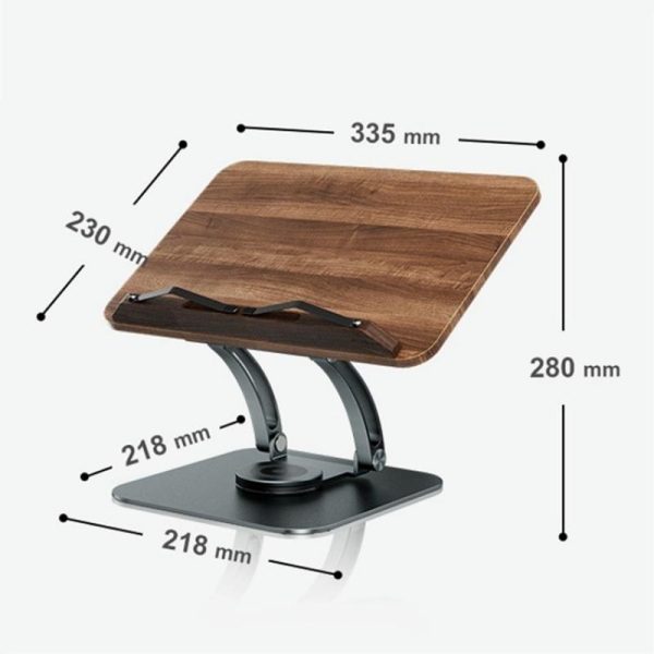 Adjustable Desktop Laptop Stand for 10-17 Inch Devices - Image 9