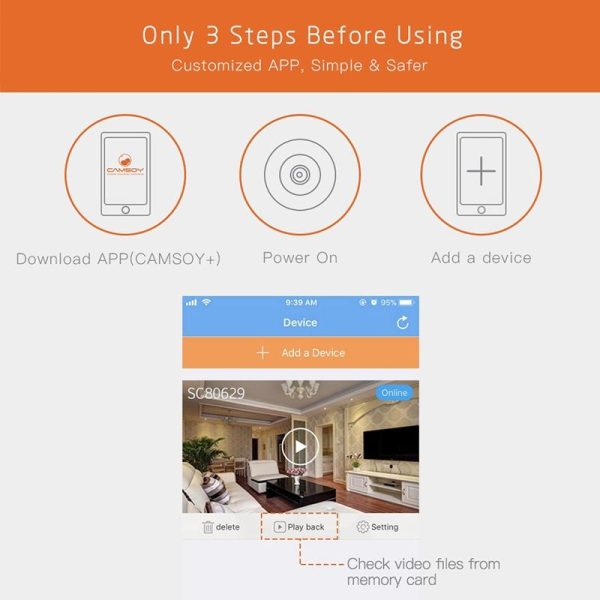 Smart Bluetooth Camera With Hd Night Vision And Wifi Remote Monitoring - Image 4