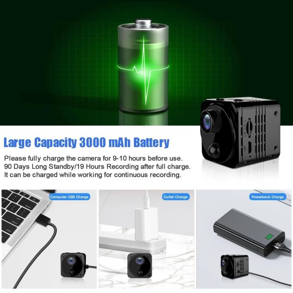 Mini Hd Webcam With Night Vision For Remote Monitoring - Image 4