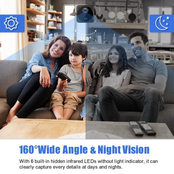 Mini Hd Webcam With Night Vision For Remote Monitoring - Image 8