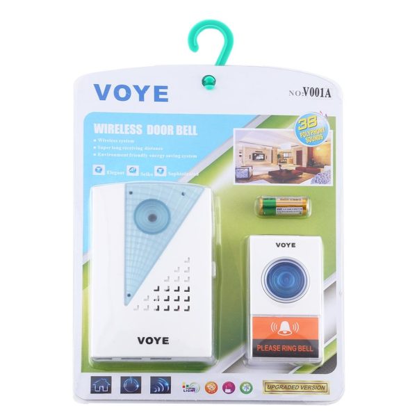 Wireless Doorbell With 38 Sounds And Remote Control With 38 Polyphony Sounds - Image 9