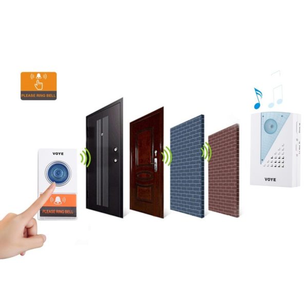 Wireless Doorbell With 38 Sounds And Remote Control With 38 Polyphony Sounds - Image 10