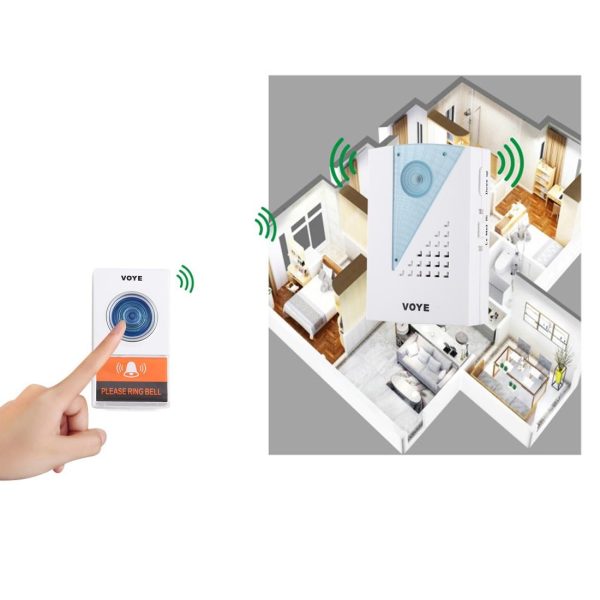 Wireless Doorbell With 38 Sounds And Remote Control With 38 Polyphony Sounds - Image 11