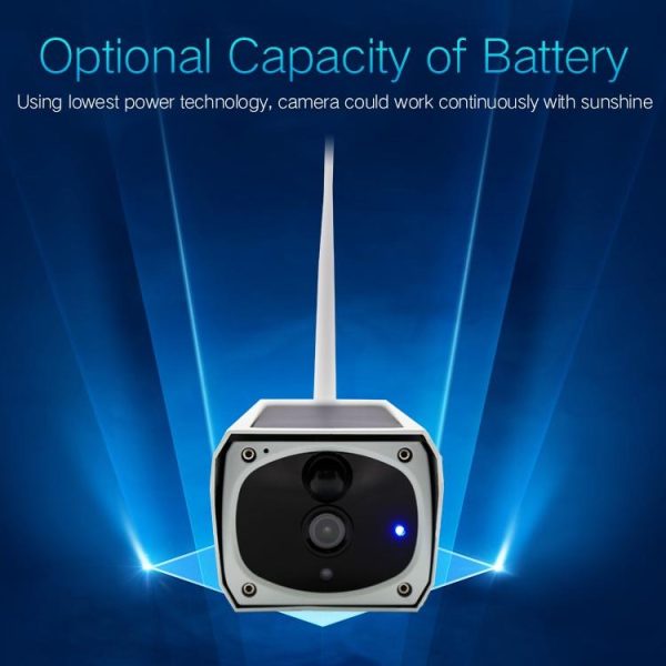 1080P Solar Wifi Battery Camera With Motion Detection & Night Vision - 32Gb Sd Card Support - Image 4