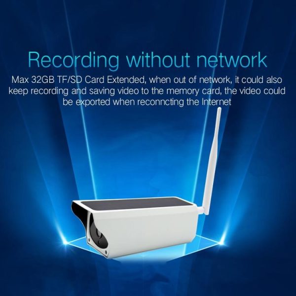 1080P Solar Wifi Battery Camera With Motion Detection & Night Vision - 32Gb Sd Card Support - Image 6