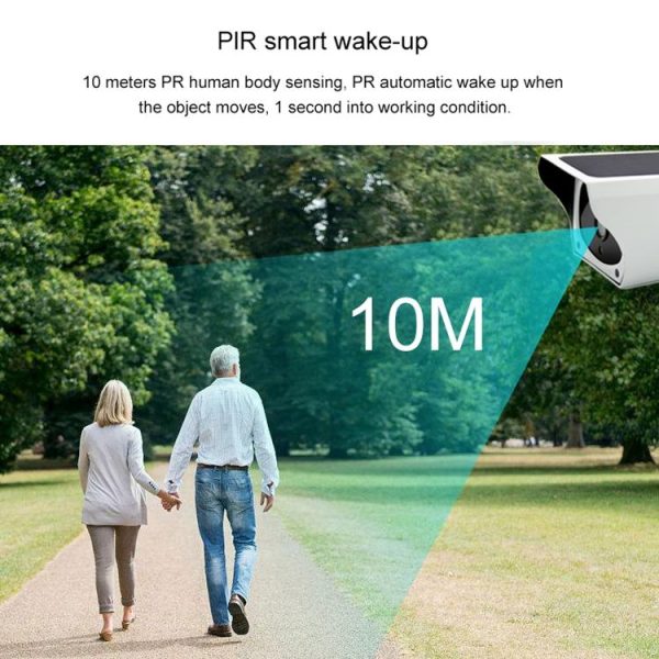 1080P Solar Wifi Battery Camera With Motion Detection & Night Vision - 32Gb Sd Card Support - Image 7