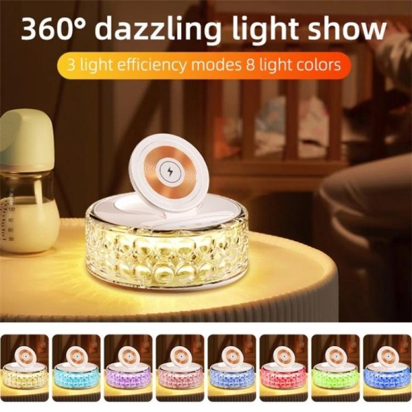 Wireless Charger Dock With Night Light - Image 5