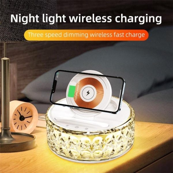 Wireless Charger Dock With Night Light - Image 6