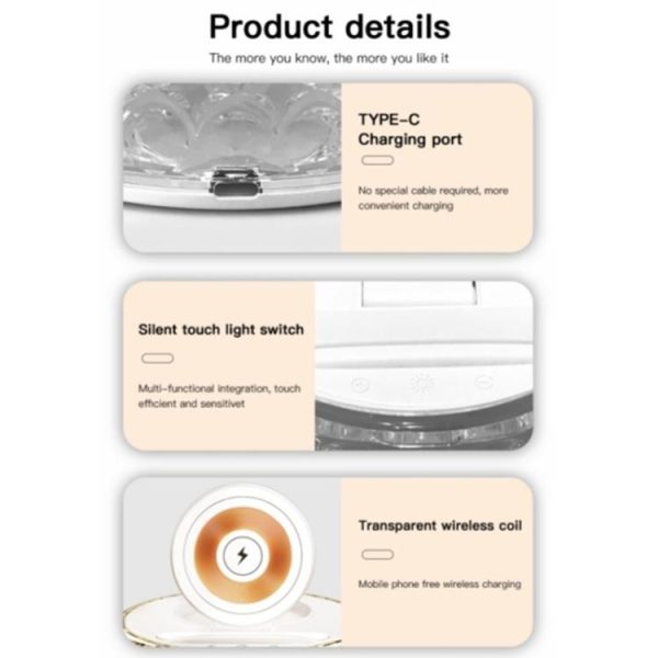Wireless Charger Dock With Night Light - Image 10