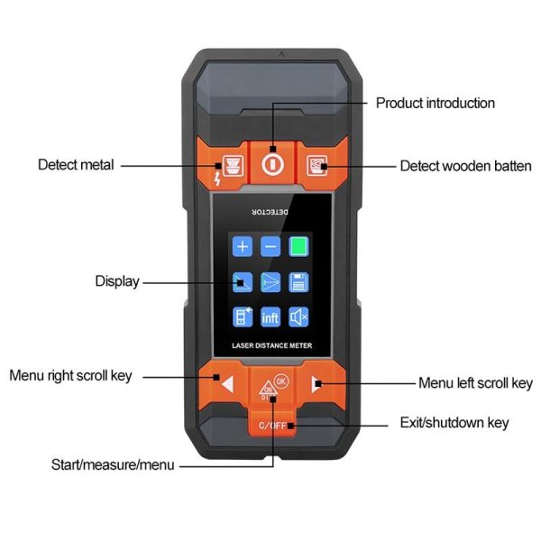Handheld Metal Detector - Green Light - Image 3