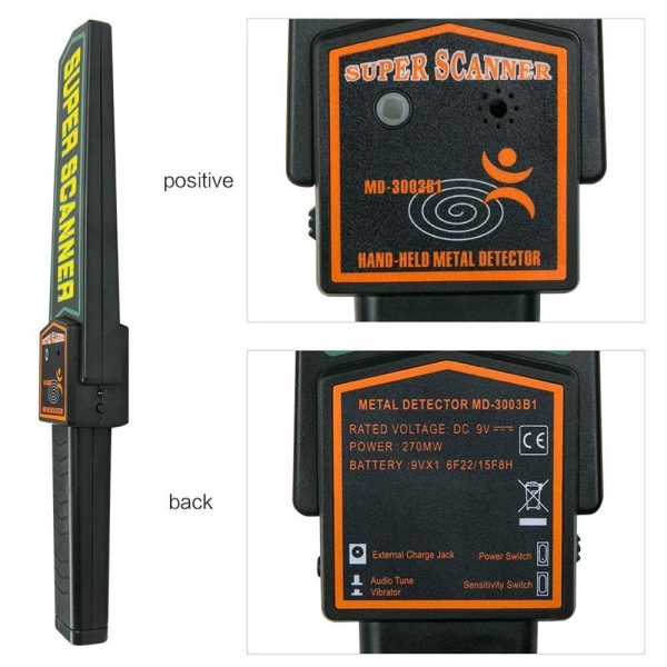 Hand-held Metal Detector - 60mm Detection Distance - Image 6