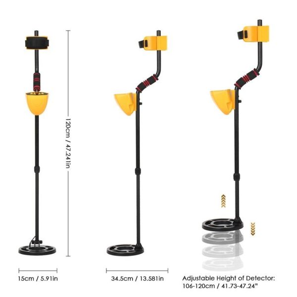 High Sensitivity Lcd Metal Detector - Md9020c - Image 5