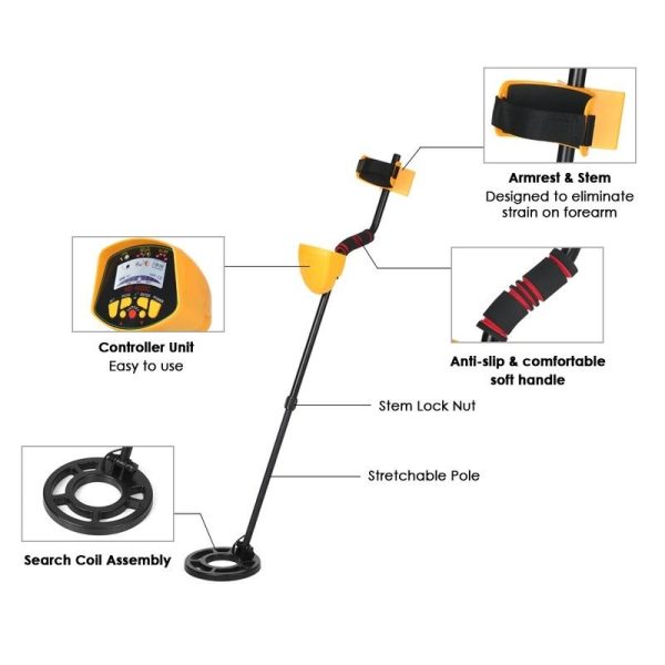 High Sensitivity Lcd Metal Detector - Md9020c - Image 6