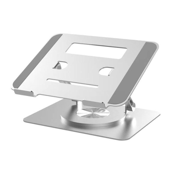 Adjustable Laptop Stand - Portable Aluminum 360 Degree Rotation - Image 2