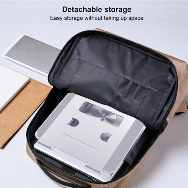 Adjustable Laptop Stand - Portable Aluminum 360 Degree Rotation - Image 7